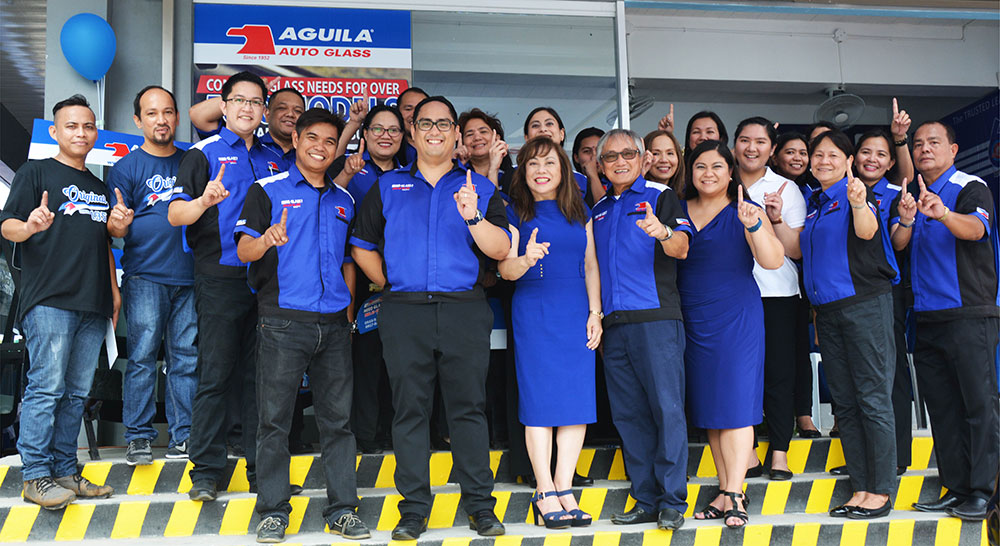 Taytay Rizal branch opening photo - Aguila Auto Glass
