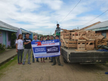 Gawad kalinga Naga Bicol outreach program - Aguila Auto Glass